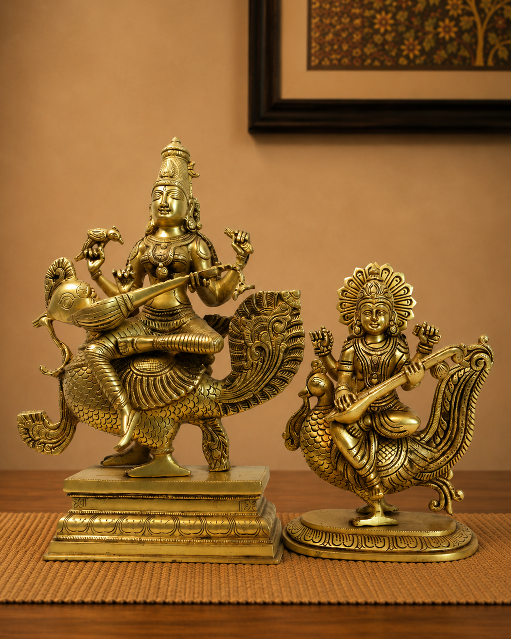 BRASS MAA SARASWATI