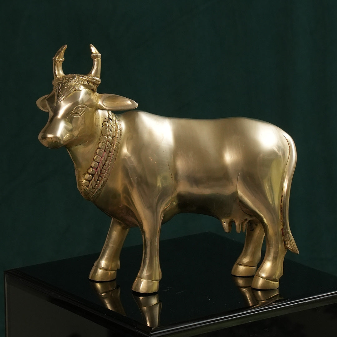 BRASS SURBHI COW