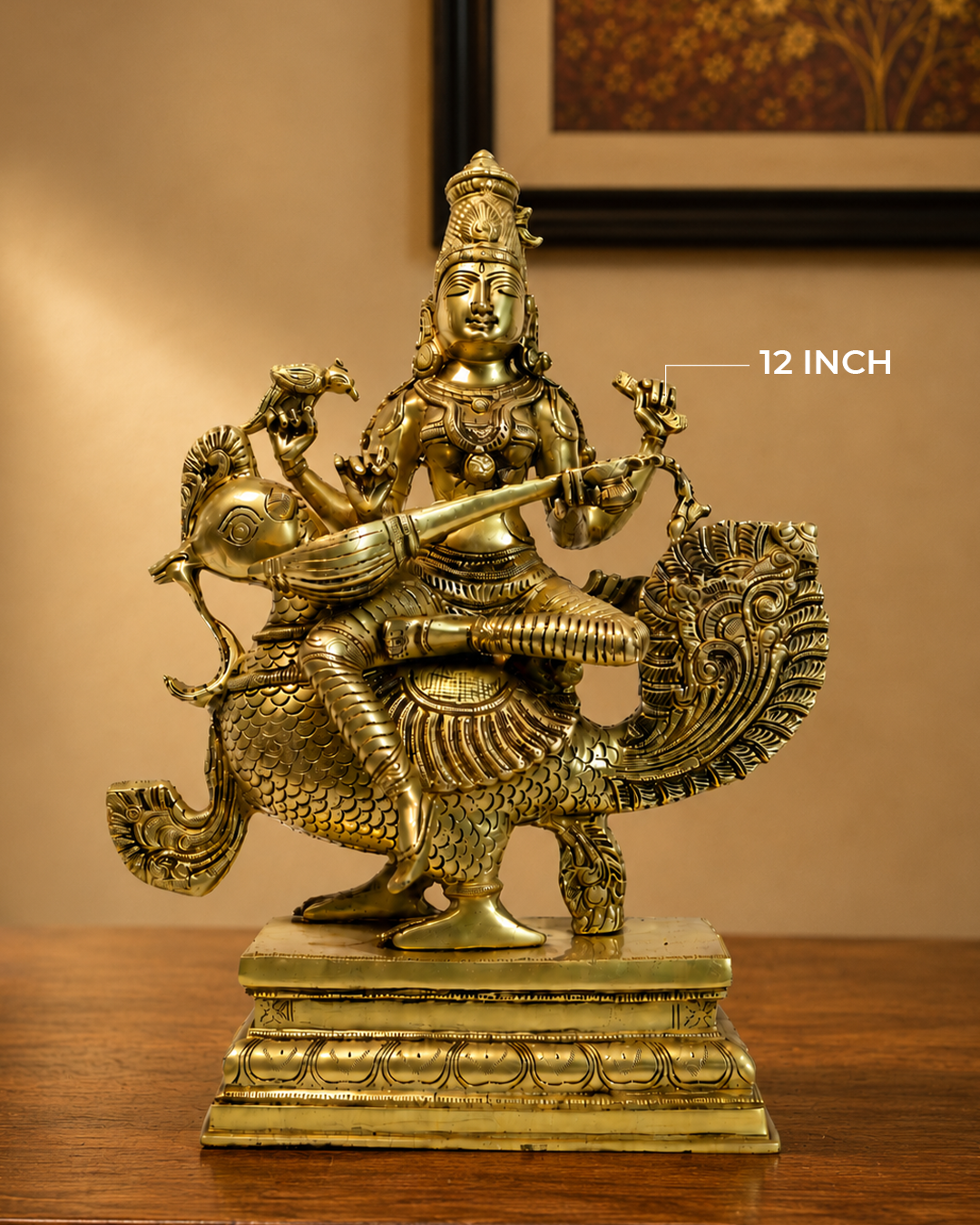 BRASS MAA SARASWATI
