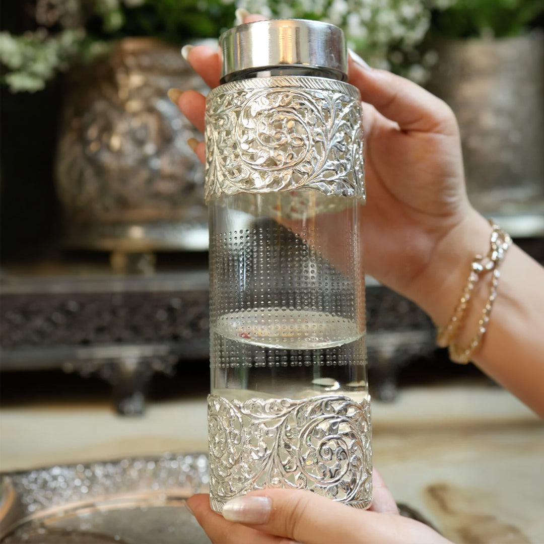 CHAANDI PAANI GLASS BOTTLE