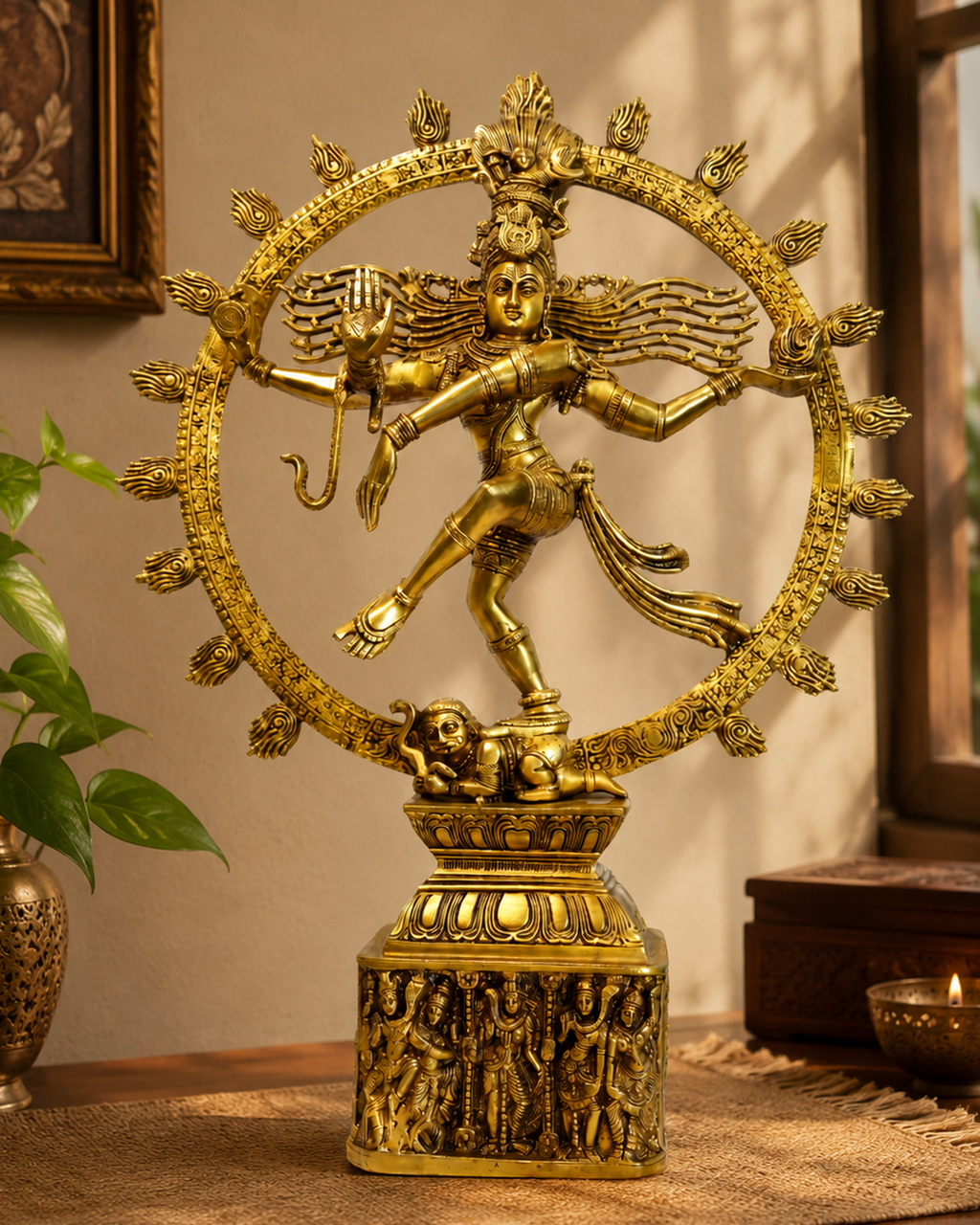 BRASS SHIVA NATARAJA