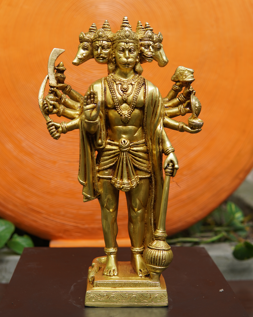 BRASS PANCHMUKHI