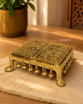 BRASS POOJA CHOWKI