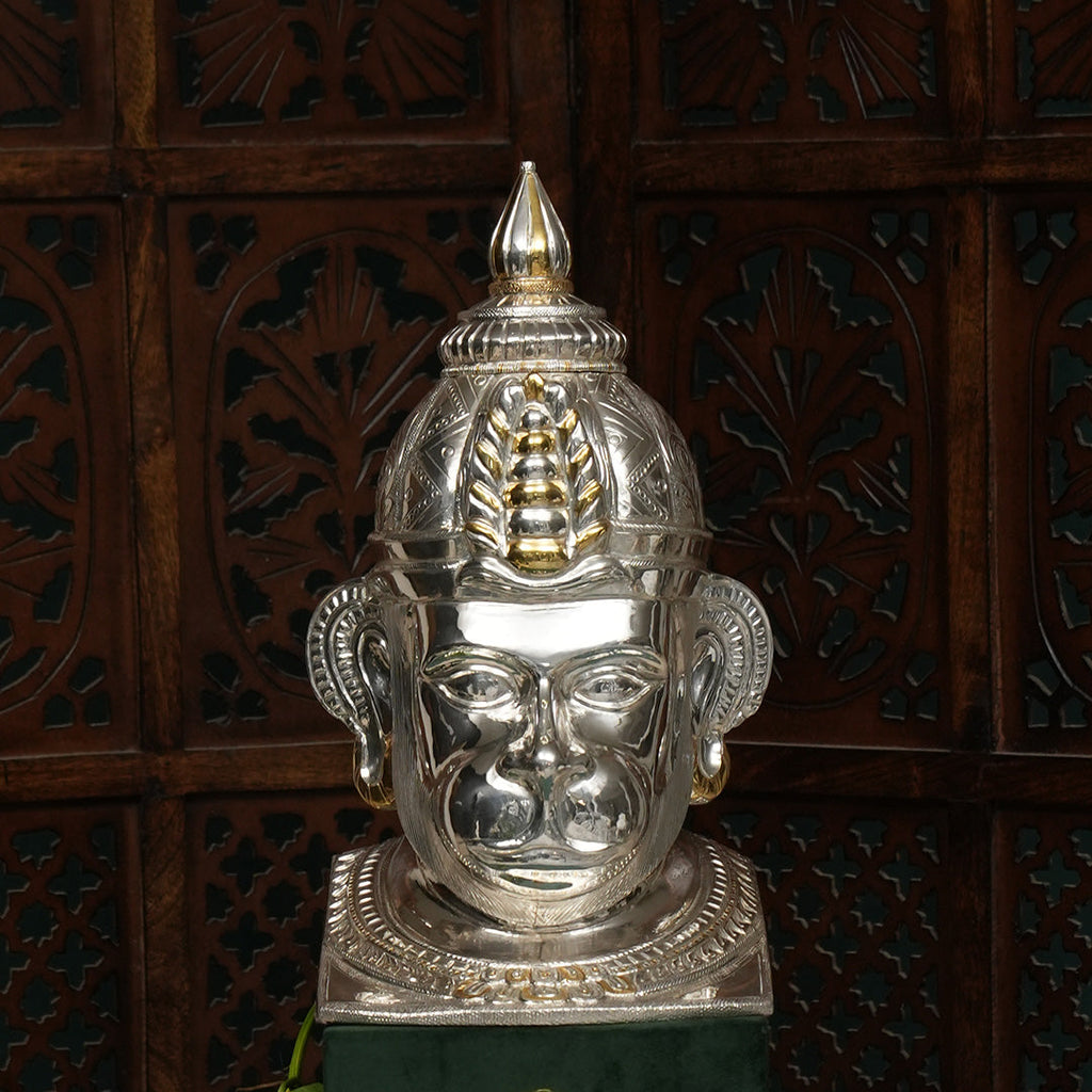 Pure Silver Sankatmochan Hanuman Ji