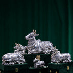 silver nandi statue 1