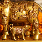 brass cow