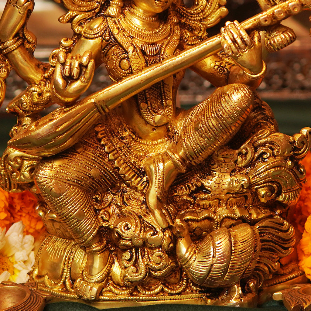 BRASS MAA SARASWATI