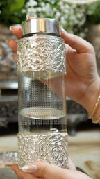 Silver Water Bottle