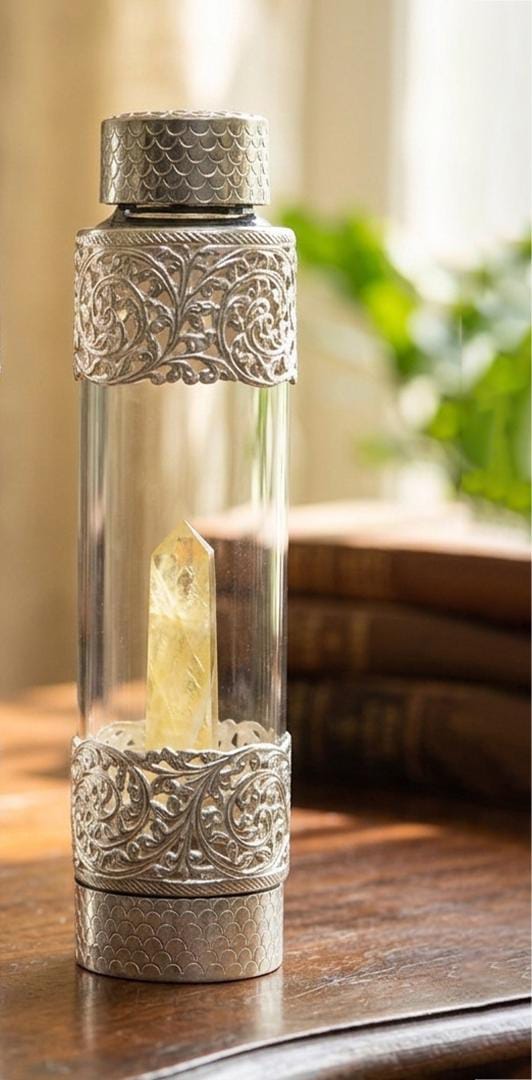 CITRINE CRYSTAL BOTTLE