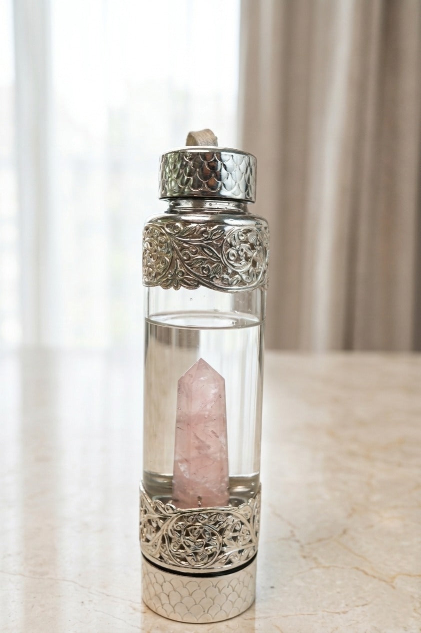 ROSE QUARTZ BOTTLE